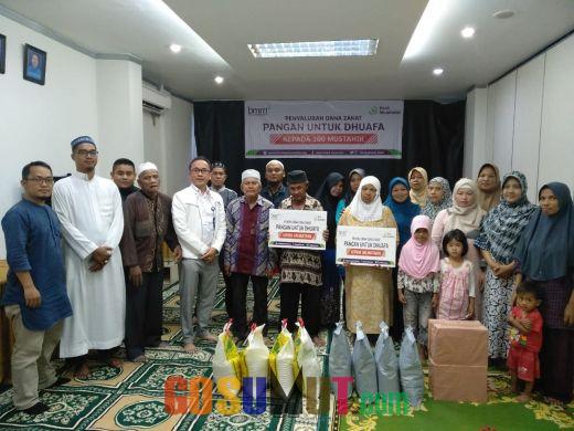 100 Mustahik di Kota Medan Kembali Menerima Zakat PAUD dari Bank Muamalat