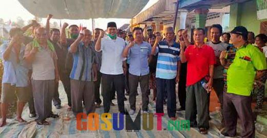 Masyarakat Seibamban Bangga ke Balon Wabup H Adlin Tambunan