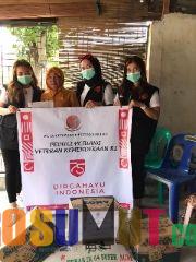 Sambut HUT RI Ke-75, EWF Medan Bantuan ke Veteran di Medan