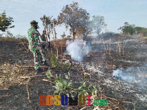 Kawasan Lahan Gambut Seluas 2 Hektar di Pidie Terbakar