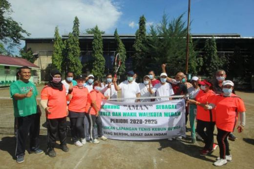 Akhyar Ingin Ubah Kebun Bunga Sebagai Sport Center Medan