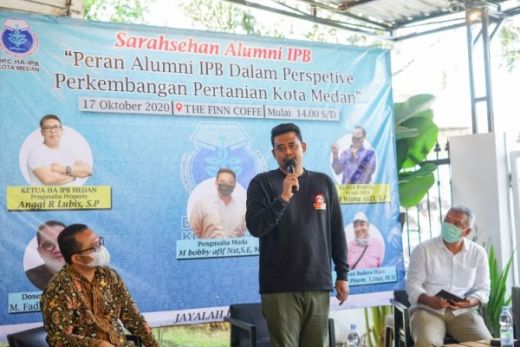 Alumni IPB Siap Dukung Bobby Nasution untuk Program Pertanian Kota