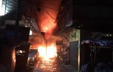 Pusat Pasar Kota Brastagi Ludes Terbakar