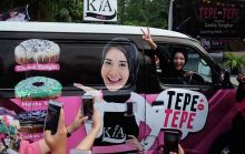 Mobil Tepe-Tepe Zaskia Sungkar Ada di Medan