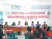Hari ke 2 Reses I DPRD Samosir, Pardon Ajak Masyarakat Bangun Sinergi