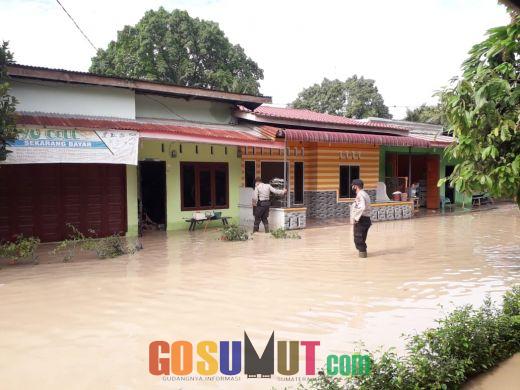 7 Desa di Asahan Terendam Banjir, Polsek Prapat Janji Bertindak