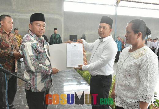 Wabup Darma Wijaya Berikan Fungsi dan Tugas Pelantikan 1237 Orang BPD Se- Kabupaten