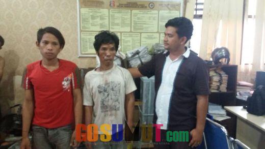Curi Satria FU, Dua Warga Tanjung Rejo 17-an di Kantor Polisi