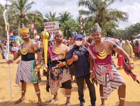 Kirab Budaya Nusantara Warnai Semarak HUT RI ke 77 di Palas