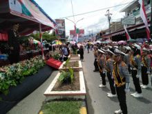 Polisi Cilik Ikut Pawai karnaval HUT RI -78 di Madina