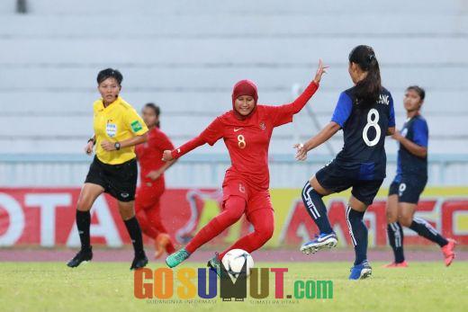 Satu-satunya Dari Sumatra Utara, Putri Kabupaten Asahan Jadi Timnas Sepak Bola Wanita