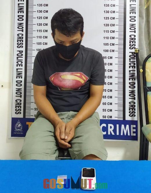 Bawa Sabu Dipinggir Jalan, Pemuda Jalan Medan Diringkus Personil Narkoba