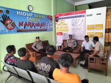Polres Labuhanbatu Sosialisasikan P4GN di Kampung Bebas dari Narkoba