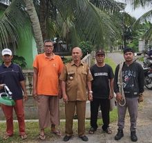Tim Pengabdian USU Pasang Penerangan Jalan Umum di Empat Dusun di Desa Tuntungan II