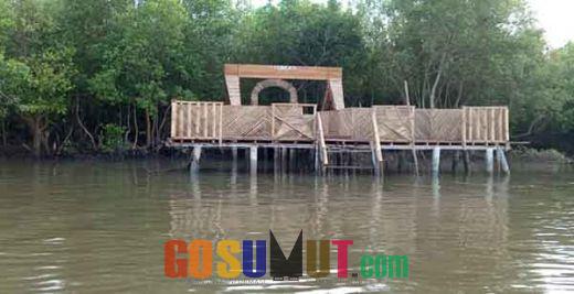 Dermaga Penambat Perahu Telah Dibangun di Wisata Hutan Mangrove Kampung Nelayan Seberang