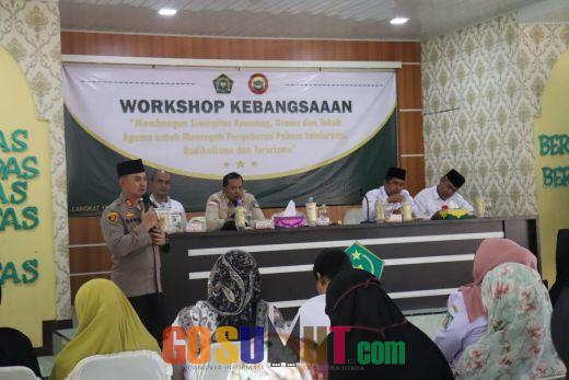 Densus 88 Gelar Workshop Kebangsaan di Kabupaten Langkat