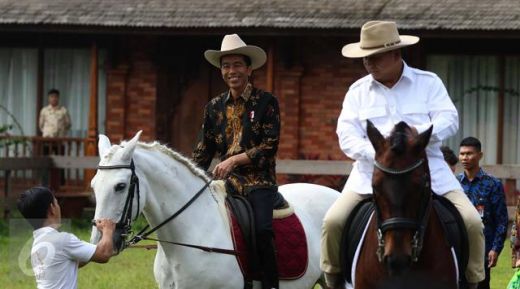 Jokowi dan Prabowo Kian Mesra