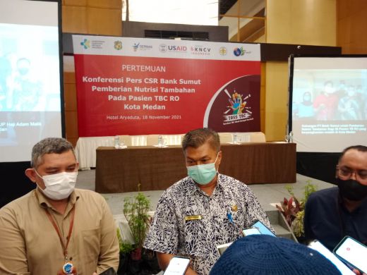 Sektor Swasta Dukung Pemberian Nutrisi pada Pasien TBC RO di Kota Medan