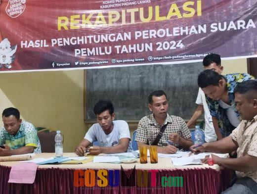PPK Barumun Selatan Distribusikan Hasil Rekapitulssi Penghitungan Suara Pemilu ke KPU Palas