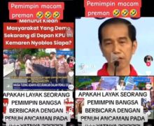 Hoaks! Jokowi Perintahkan Pendemo Pemilu 2024 Ditangkap