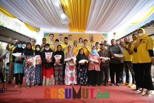 Jelang Idul Fitri, Golkar Salurkan 1000 Paket Sembako