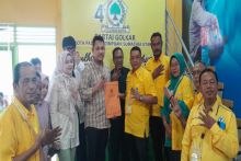 Abdul Haris Nasution Ambil Formulir di Sekretariat DPD Partai Golkar Padangsidimpuan