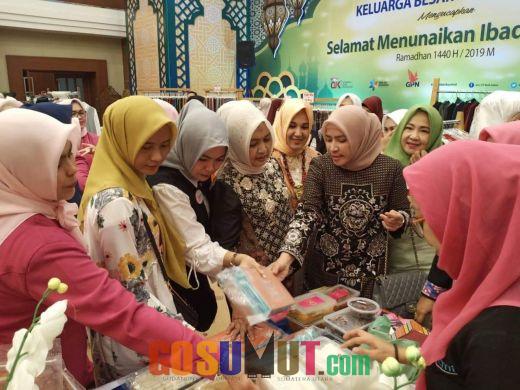 IPEMI Sumut Apresiasi Bazaar Ramadhan Bank Sumut
