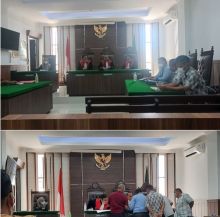Para Pihak Saling Tunjukkan Bukti Kepemilikan Lahan Dusun 4 Kota Galuh, Hakim Pending Sejumlah Surat dan Minta Bukti Tambahan