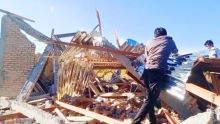 Dihantam Puting Beliung, 1 Unit Rumah di Desa Palipi Samosir Rata dengan Tanah