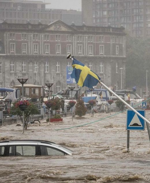 Eropa Diterjang Banjir Besar, 188 Orang Tewas