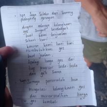 Gas LPG 3 Kg Langka, Penjual Gorengan Ini Sampaikan Surat ke Jokowi