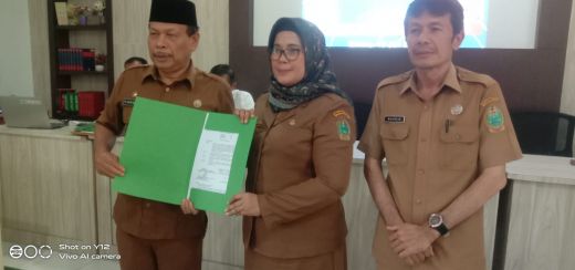 Gantikan Mukhlis S.Pd, Hj. Fauziah Hasibuan Jabat Kepala Sekolah SMAN 13 Medan