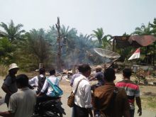 Polisi Selidiki Kebakaran Rumah Panggung di Desa Tanjung Sarang Elang