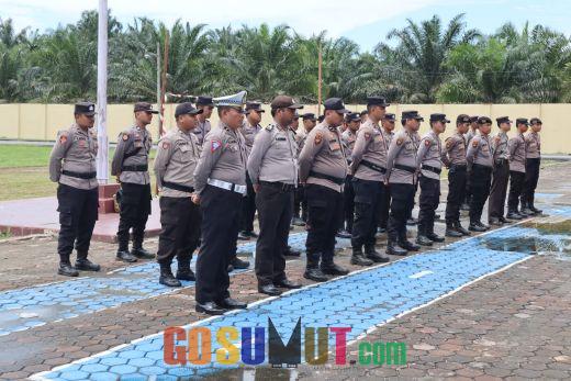 30 Personel Polres Palas BKO Pengamanan Pilkades di Kabupaten Madina
