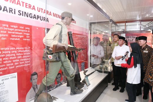 Ada Aplikasi Berisi Kisah Perjuangan Masa Penjajahan di Museum Djoeang ’45 Sumatera Utara