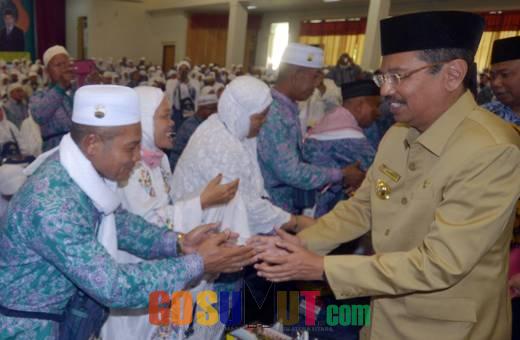 Jamaah Haji Kloter 2 Tiba di Medan