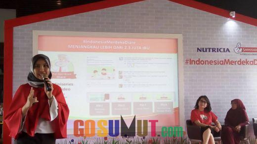 Nutricia Sarihusada Gelar Kampanye Edukasi “Indonesia Merdeka Indonesia” di Medan