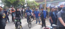 Surkani Ikut Meriahkan Fun Bike dengan 1.000 Peserta di Minion Tanjung Pura 