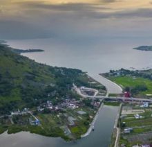 Kebut Pekerjaan di Danau Toba, Kementerian PUPR: Pelebaran Alur Tano Ponggol Selesai November 2023