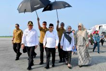 Kunjungi Sumut, Pj Gubernur Hassanudin Sambut Wapres Maruf Amin di Kualanamu