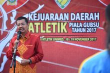 Tengku Erry Harapkan Kejayaan Atletik Sumut Masa Lalu Bangkit Kembali