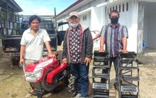 Poktan Jadima Pardugul Terima 1 Unit Handtraktor dari Dinas Pertanian Samosir