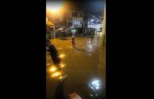 Warga Bantaran Sungai Deli Terimbas Banjir Bandang di Sembahe