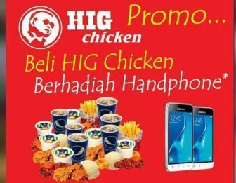Wow Keren! APJ Gelar Promo HIG Chicken Berhadiah Handphone, Ini Lokasinya