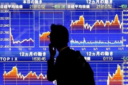 Bursa Asia Hati-hati Melangkah di Pasar Spot