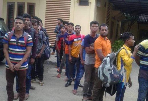 Mau Diangkut ke Malaysia, 30 WNA Asal Banglades di Batubara Sangkut di Poldasu