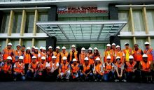 Pelindo 1 Terima Kunker DPC INSA di Kuala Tanjung Multipurpose Terminal