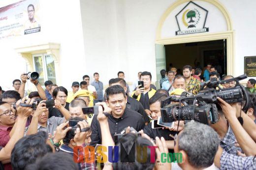 Bobby Nasution Jalani Fit And Proper Test di Golkar Sumut