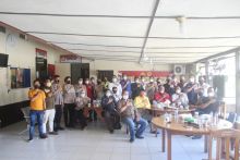 Polres Padang Sidempuan Pererat Silaturahmi Bersama Jurnalis