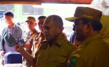 Pj Wali Kota Bersama Tim Satgas Ketahanan Pangan Padangsidimpuan Monitoring Harga dan Stok Komoditas